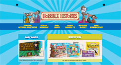 Desktop Screenshot of horrible-histories.co.uk